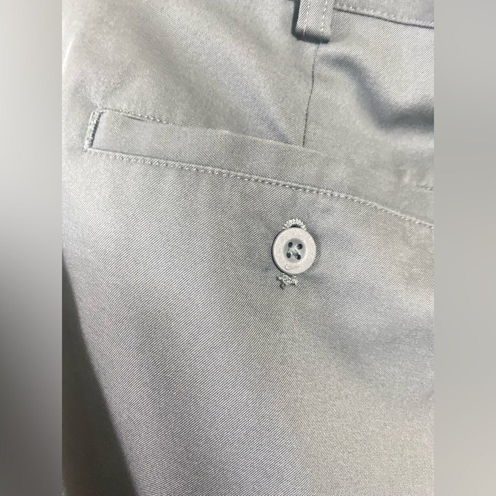 Nike Men’s Flat Front Flex Golf Gray Pants 34x30 - Picture 6 of 15